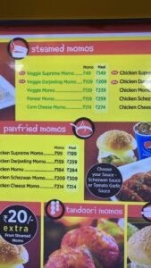 Chowringhee Lane MENU