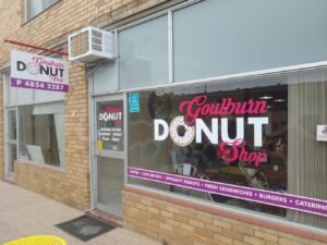 Goulburn Donut Shop in Goulburn