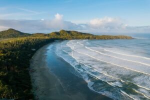 Tofino - sandy beach and Pacific Ocean views in Canada for Couples